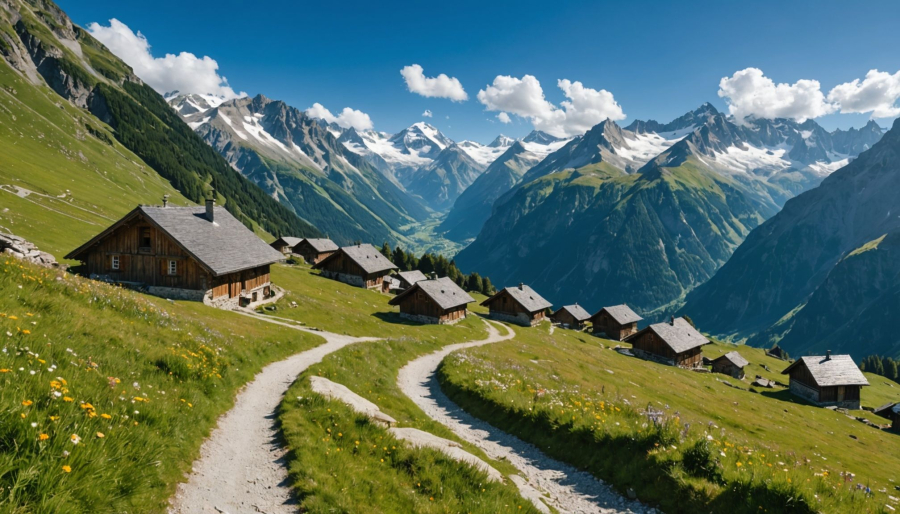 Tour du mont blanc itinerary : huts, stages and mountain views with taxi mont blanc